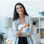 maría herrera, gerente de centro comercial